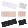 6 pcs Combinação Transfronteiriça Terno Elástico Dois Botões Plus Aço Inoxidável Dois Botões Roupa Interior Fivela Estendida Sutiã Fivela Feminina Fivela Traseira