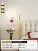 Lustre de Abóbora Estilo Creme para Mesa de Cabeceira Moderno para Sala de Chá Bar Quarto Sala de Jantar Lâmpada para Quarto de Crianças Lâmpada de Parede de Fundo LED
