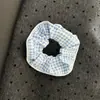 Anillo para el Cabello Estilo Lazo Azul Intestino Grueso Cuerda para el Cabello de Bolas para Mujer Cuerda para el Cabello Estilo Ballet Nuevo Estilo Accesorios para el Cabello de Goma Elástica Lindos