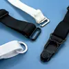 Tirantes de sujetador con respaldo de pelo brillante en blanco y negro en stock, Bandas elásticas para ropa interior de spandex, Cinta suave de nailon teñible