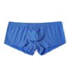 Pantalones Cortos de Ropa Interior para Hombre Verano Boxers Cintura Baja Pantalones Cuatro Esquinas para Hombre Elásticos Transpirables Boxers B701