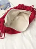 2026 Verano Nuevo Estilo Encaje Simple Cordón Pliegues de Cuerno Dulce Estilo Coreano Simple de Alta Apariencia Bolso Cruzado