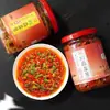 [Salsa para catering de tamaño grande] Salsa doble de pimienta y ajo, salsa de pimiento picado y pimiento de colores, salsa doble de pimienta, sabor a ajo fresco y picante, perfecta para sazonar platos de arroz y salteados