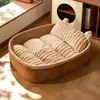 Cama de Verano para Gatos para Todas las Estaciones, Cama de Dormir Segura y Cómoda para Perros Pequeños y Medianos, Cama Alfombra Refrigerante para Gatos con Almohada, Venta al por Mayor