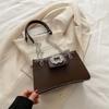 Bolso Diamante Estilo Coreano para Mujer Verano 2025 Nueva Moda Novedosa Nicho Bolso de Hombro Cadena Combinable Bandolera