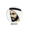 Modelo Quente Transfronteiriço Oriente Médio Emirados Árabes Unidos Retrato do Rei Senhor Esmalte Pintado Emblema Adesivo para Celular Pronto para Entrega