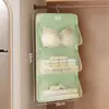 Bolsa de Armazenamento Suspensa para Roupa Íntima Meias Calcinhas Sutiã Bolsos de Rede Multicamadas Organizador Suspensor para Guarda-roupa de Dormitório de Estudante Bolsa de Armazenamento