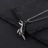 All-match titânio aço cadeia moda marca colar masculino hip hop personalidade Street liga pingente masculino e feminino cadeia de suéteres Acessórios Atacado