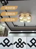 Nueva Flor de Esquina de Techo Estilo Chino Líneas de Madera de Bambú Forma de 7 L Líneas Planas Decoración Sala de Estar Pasillo Líneas de Techo Líneas Decorativas de Techo