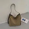Bolso de Hombro Retro de Gamuza Simple para Mujer 2026 Otoño Invierno Nuevo Casual Gran Capacidad para Viaje Diario Bolso Cruzado de un Solo Hombro