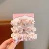 Nuevo scrunchie de dibujos animados de intestino delgado para niñas, goma elástica para coleta alta, accesorio para el cabello dulce y lindo para niños