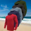 Paquete múltiple de camisetas casuales de manga larga de secado rápido para hombre y mujer, tamaño europeo, diseñadas para el rendimiento, absorción de la humedad y adecuadas para deportes y actividades al aire libre