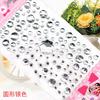 Pode Ser Personalizado Adesivos de Cristal 3D Coração Flor de Ameixeira Acrílico Diamante Adesivos Gema Adesivos para Carro Diamante Barraca de Exportação Venda Quente