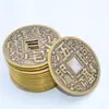 Cobre Real Moneda Grande de Cobre Material de Latón Cinco Bendiciones Riqueza y Tesoro Fortuna Dinero Artesanía Antigua Accesorio