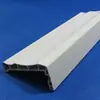 Perfis de tubo em formato de calha PVC personalizados, eletrocalhas, tampas para fios, canaletas de aterramento curvas, fitas decorativas anti-pisoteio e fitas antichama