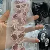 Vendas Diretas de Fábrica Malha Lantejoula Borboleta Bordada Bagagem Sapatos e Chapéus Roupas Acessórios Têxteis para Casa DIY Renda de Lantejoula