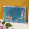 Bolsa de Burbujas Transparente de Colores de PVC Personalizada con Cremallera de EVA, Riel Deslizante, Bolsa con Película Auto-Sellante, A Prueba de Golpes y Caídas