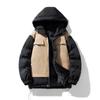 Chaqueta acolchada de algodón para hombre y mujer, mismo estilo para pareja, overol de invierno para hombre, cálido, engrosado, chaqueta acolchada de algodón, marca de nicho japonesa de moda, chaqueta acolchada de algodón