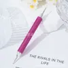 Caneta Delineadora para Nail Art com Strass Transfronteiriça, Ferramenta de Criação Fina para Desenho de Flores em Nail Art de Peça Única, Caneta Pressionadora de Strass para Pintura Colorida