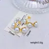 Pendientes de Acero Inoxidable con Forma de Flor de Amor Europeos y Americanos Transfronterizos Geométricos Simples Elegantes Moda Joker Sentido de Alta Gama Nicho
