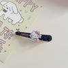 Lindo Pasador de Hello Kitty Dulce Dibujo Animado Super Hada Chica Clip de Pico de Pato Popular Estilo Ins Clip para Flequillo Lateral
