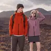 Mismo estilo que la chaqueta de oxígeno de cierta marca, chaqueta exterior de una sola capa, repelente al agua, cortavientos, transpirable, chaqueta de otoño, ropa de montañismo, estampado, logo estampado