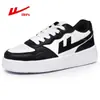 Zapatos para Mujer Marca Warrior Nuevos Versátiles Zapatos para Hombre Tenis de Suela Gruesa Ultra-Ligeros de Caña Baja Zapatos Casuales Zapatos Blancos
