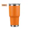 Copo de Carro 30oz Aço Inoxidável 304 Copo Isolado de Camada Dupla Pintado com Spray com Tampa Portátil Armazenamento Frio Copo Ice Buster