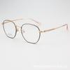 Gafas de titanio puro con montura ultraligera para miopía, gafas cuadradas retro 4011 para hombre, se pueden equipar con montura completa de titanio al por mayor.
