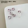 Brilhantes K9 Premium Decorações de Strass para Nail Art Rosa Luxuoso Retangular Ovo de Pombo Coração Assimétrico Strass Acabados Feitos à Mão para Nail Art