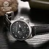 Marca Suiza Ochstin Moda Masculina Esfera Grande Casual Multifuncional Calendario Luminoso Resistente al Agua Reloj Venta al por Mayor