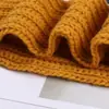 Bufanda Térmica de Invierno para Niños, Moda de Color Sólido, Padre-Hijo, Moderna, Calentador de Cuello, Etiqueta Infantil, Bufanda de Punto, Otoño