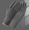 Guantes de Cuero para Hombre de Invierno para Exteriores Ciclismo Motocicleta A prueba de Viento y Frío Cálidos Forrados de Polar Guantes de Invierno con Pantalla Táctil Engrosados