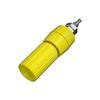 J.50008 * terminal de cola con conector banana de 4 mm chapado en cobre y níquel Terminal