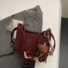 Bolso Bandolera Casual Elegante Simple de Gran Capacidad a la Moda 2025 Otoño e Invierno Bolso de Hombro Único Bolso Cuadrado Pequeño para Mujer
