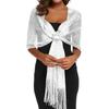 Xale para Vestido de Noite Xale para Vestido de Noite Feminino com Fivela Ajuste para Vestido de Noite Festa de Casamento e Verão Outono