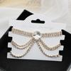 AliExpress novo tornozeleira de strass multicamadas moda europeia e americana tornozeleira de salto alto com diamantes inteiros acessórios transfronteiriços tornozeleira
