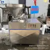 Máquina de enema rápida hidráulica comercial máquina de enchimento de linguiça de alho em aço inoxidável linha de processamento de linguiça linguiça