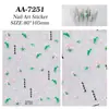 Adesivos de Unha Flor de Lótus Estilo Chinês Original 5D Alto Relevo Estéreo Lótus Fresco Adesivos para Nail Art DIY Joias Estilo Aa