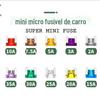 Venda Direta de Fábrica Fusível de Carro Inserção de Fusível de Carro 5A-10-15-40A Pequeno Mini Fusível de Baixa Tensão