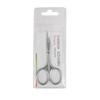 Tijeras para cejas de maquillaje de belleza de acero inoxidable transfronterizas convenientes para cortar pestañas, belleza, barba, vello nasal, herramienta de corte