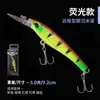 Isca Luya Transfronteiriça Isca Artificial Mino Isca Dura Isca de Pesca Conta Flutuante Laptop Robalo Salmão Pesca em Água Salgada Leve