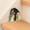 Nuevo LD01-LD10 Dibujos Animados Lindo Agujero de Ratón DIY Dormitorio Entrada Escaleras Decoración de Pared para el Hogar Pegatinas de Pared