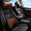 Novo Almofada de Espuma de Memória para Apoio de Cabeça e Lombar de Carro, Almofada de Apoio para a Cintura, Apoio Lombar, Conjunto de Travesseiro de Pescoço e Apoio Lombar para Carro