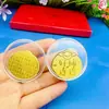 Pegatinas para Teléfono Móvil de Princesa con Lámina Dorada de Riqueza y Tesoro, Por Favor Hazte Rico, Asuntos de Dinero, Buen Caqui, Regalos
