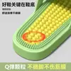 Pantuflas de Suela Gruesa para Mujer 2025 Nuevo Hogar Interior Pies Sin Mal Olor Antideslizantes Baño Bañera Hogar Pantuflas de Eva para Hombre