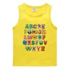 Chaleco de Verano 2023 para Niños Estilo Coreano Algodón Casual Camiseta Base Absorbente de Sudor Fruta Azucarada Guo Deportes Niños Camiseta sin Mangas