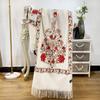 Xale Estilo Étnico Lijiang Yunnan Dali Cobertor Externo Capa de Caxemira Cachecol Tricotado Bordado Feminino Xinjiang Xizang