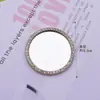 Nuevo Espejo en Forma de Corazón Accesorios para Teléfono DIY Diamante Mickey Incrustado Flor de Ciruelo Lente Acrílica Materiales de Belleza