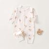 Roupas de bebê Macacão de algodão puro Classe A para recém-nascidos Roupas de escalada Hayi para bebês Primavera e outono Roupas infantis desossadas Anyang